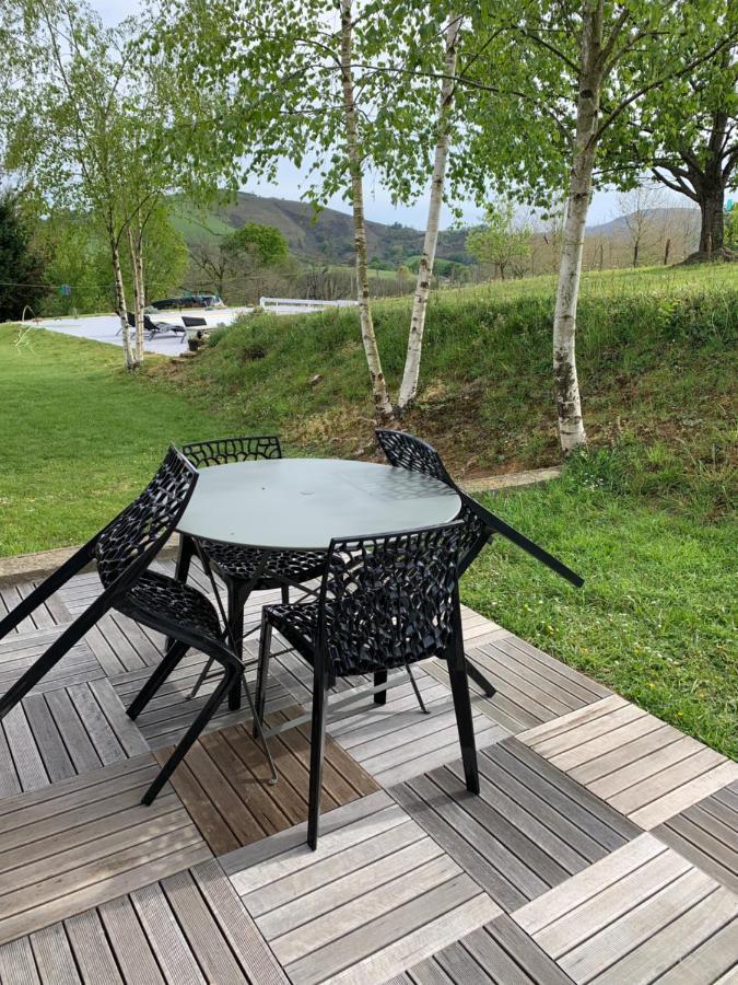 Studio Laina Avec Piscine, Spa Optionnel Irissarry Exterior foto